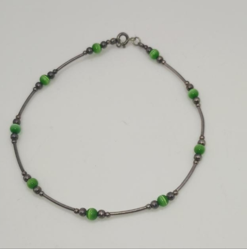 Liquid Sterling Silver Cats eye bracelet